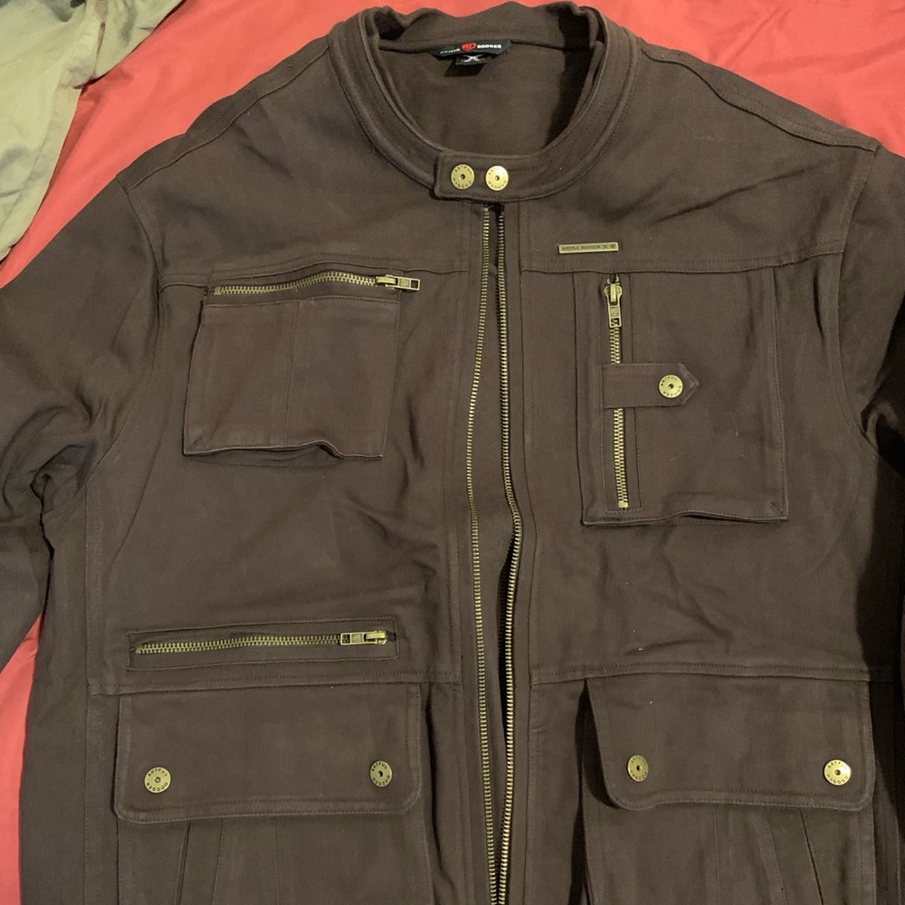 Mens vintage artful dodger motorcycle  jacket